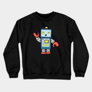 50's Robot Crewneck Sweatshirt